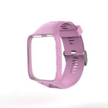 

Watchband for TomTom 2 3 Series Watch Strap Silicone Replacement Wrist Band Strap For TomTom Runner 2 3 GPS Watch