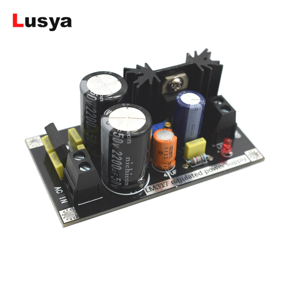 

LM317 Adjustable power supply board AC to DC Adjustable Linear Regulator with rectification filter power supply module A7-006