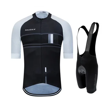 

2020 Men's Cycling Jersey Pro Team Raudax Summer High-elastic Breathable Cycling Jersey Racing Sport Mtb Triathlon Tights Jersey