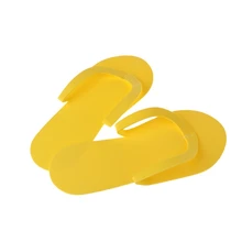 Партия из 12 пар в помещении, модные, стильные, одноразовые тапочки для педикюра салон, отель Применение Шлепанцы из пеноматериала новые H55D