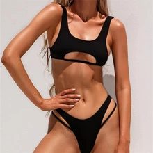 Women Swimsuit Solid Bikinis Fashion Summer Bathing Suits Female Triangle Swimwear Sexy Micro Bikinis 2020 Biquini Set Beach S-L Women Swimsuit Solid Bikinis Fashion Summer Bathing Suits Female Triangle Swimwear Sexy Micro Bikinis 2020 Biquini Set Beach S-L