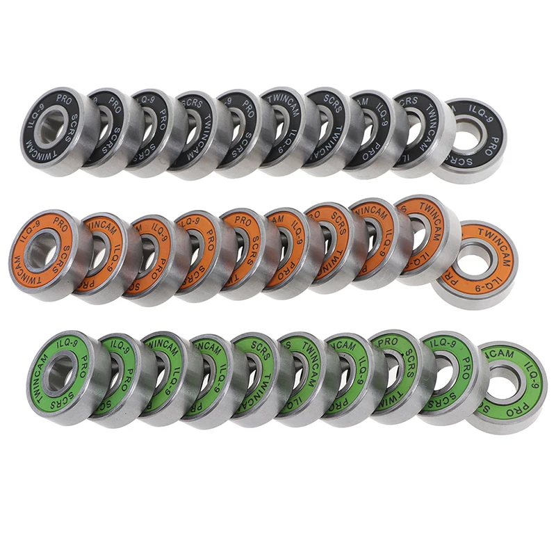 10PCs Skateboard Wheel Bearings Stainless Steel High Performance Roller Skate Scooter | Спорт и развлечения