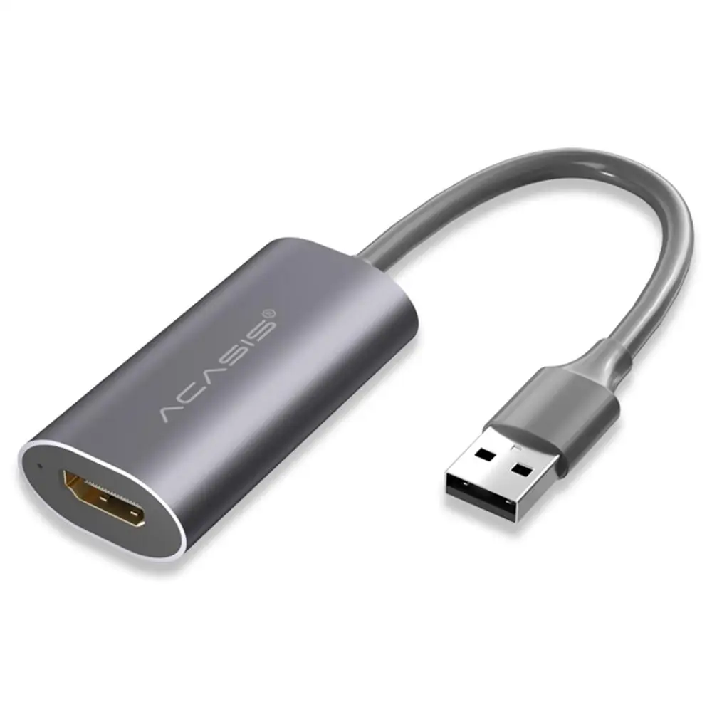 

HDMI Video Capture Device USB2.0 1080p 30fps Video Capture Disk Video Recorder Adapter