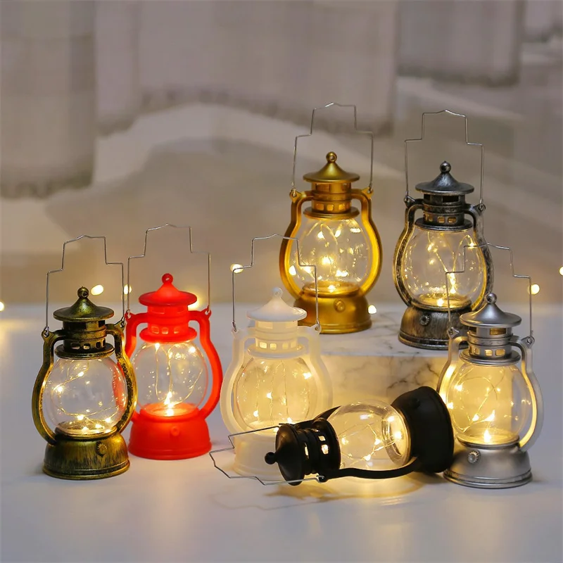 Holiday Fairy Lights Copper Wire LED String Retro Oil lamps Christmas Halloween party Garden Home bar Wedding Decoration | Лампы и