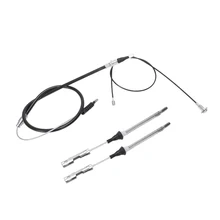 4 Pieces / Set Brake Cable Handbrake Cable Replacement For Opel Corsa C Rear Cable Pull 90576453 90576454
