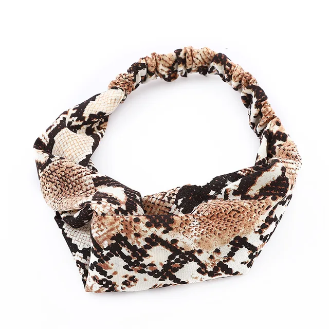 Snake print head scarf Clearance