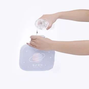 

1000Ml Cute Hand Warmer Hot Water Bottle Portable Mini Hot Water Bag Girls Pocket Hand Feet Handwarmer