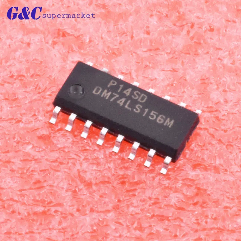 5/10 шт DM74LS156M DM74LS156 16PIN Demultiplexer/декодер 2 до 4 линии IC diy Электроника | Электронные