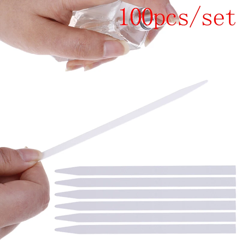 100 PCS Perfume Essential Oils Test Strips Perfume Oils Paper Testing Strip Aromatherapy Fragrance Paper Strips