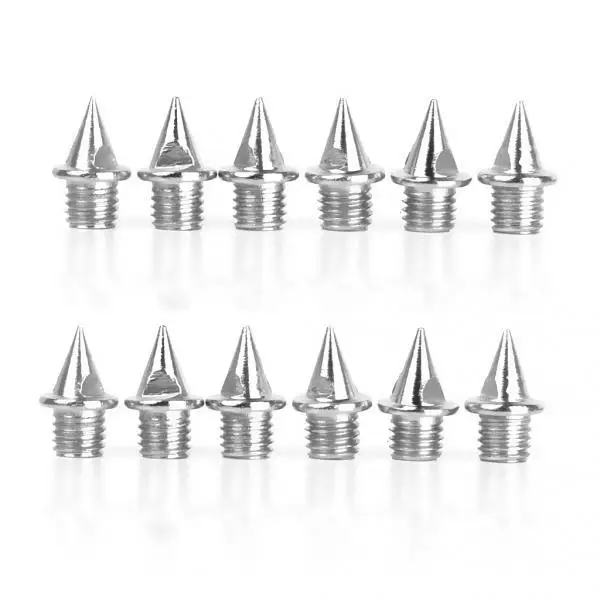

12pcs Stainless Steel Replacement Shoes Spikes Fits Almost All Athletics Running Track Field
