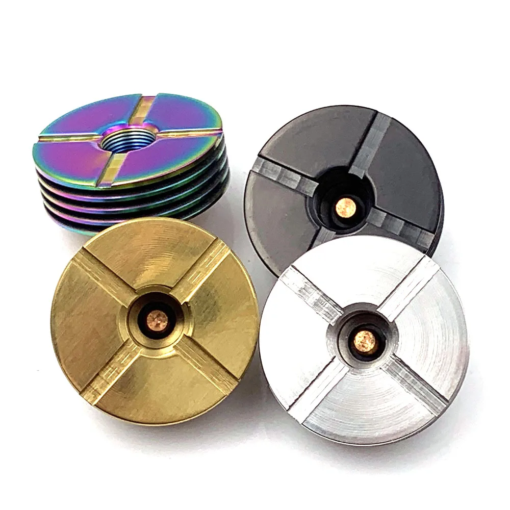 AtomizerBase 22mm 24mm 25mm DIY Connector Heat Dissipation Heat Sink Deck for 510 Tread Adapter RDA Mod