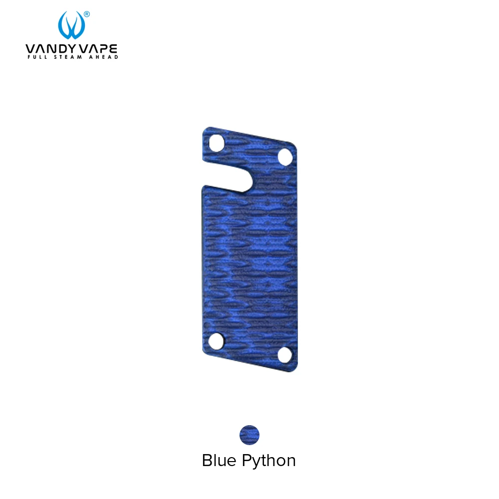 Blue Python Vandy Vape Jackaroo панель Замена смолы панель для Vandy Vape Jackaroo мод электронная сигарета DIY аксессуары - Цвет: Blue Python