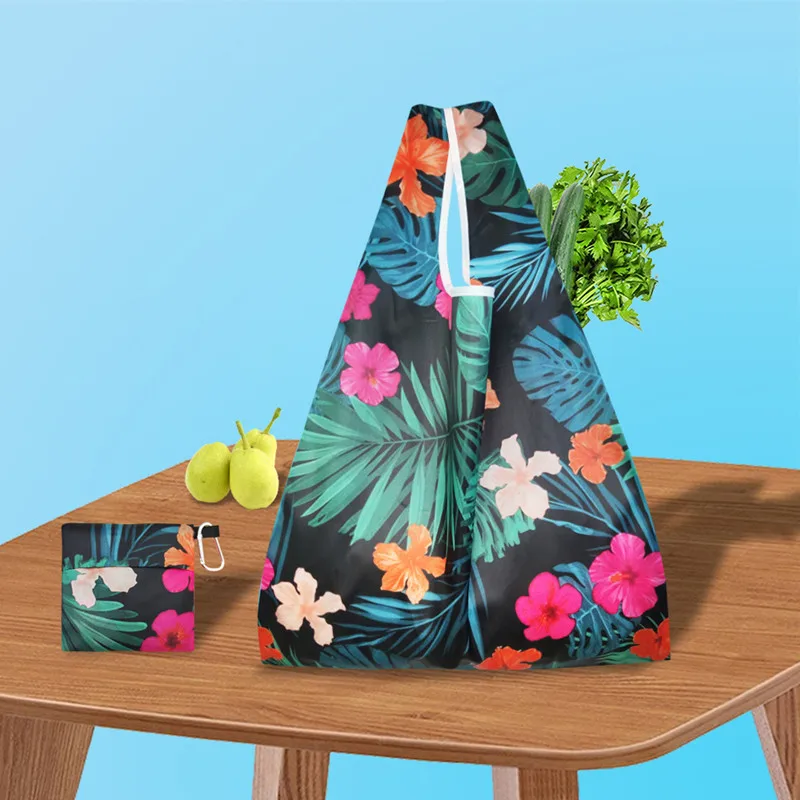 Reusable Tote bag Eco-Friendly Grocery Fold-able Shopping Bags  Shipping bags