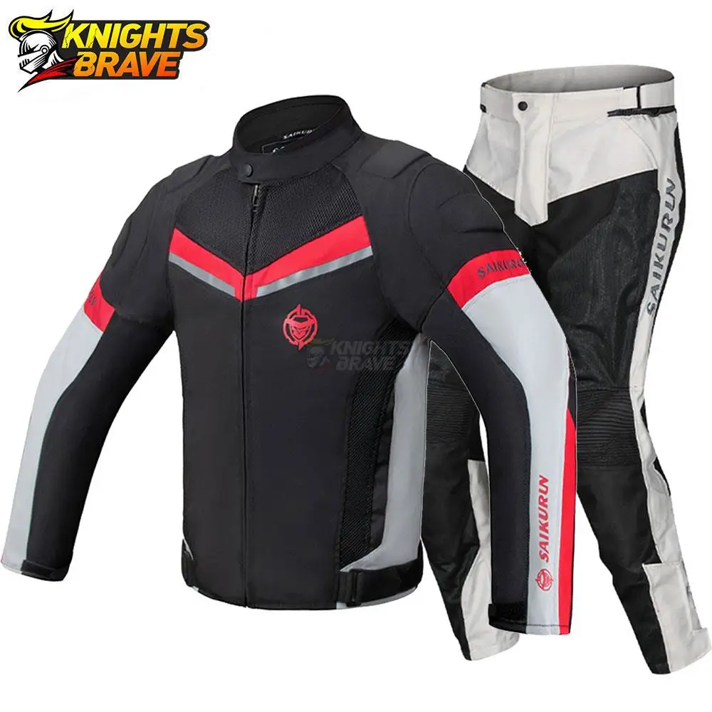 

SAIKURUN Motorcycle Jacket Jaqueta Motoqueiro Moto Jacket Motocross Off-Road Jacket Wear-resistant CE Motobiker Racing Jacket