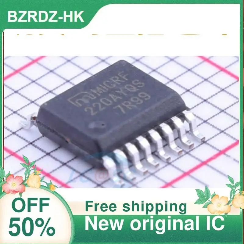

Новинка, оригинальный радиочастотный приемник IC MICRF220AYQS SSOP16, 5 шт.