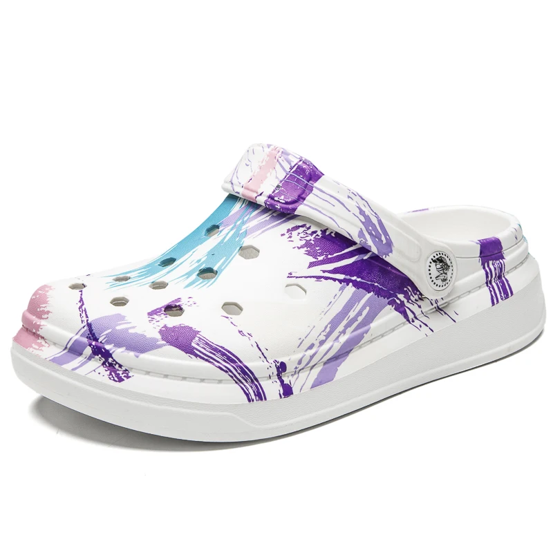 New Summer Ladies Beach Green Clogs Women Sandals Crocse Shoes Croc EVA Lightweight Flat Sandles Unisex Colorful Shoe Sandalias