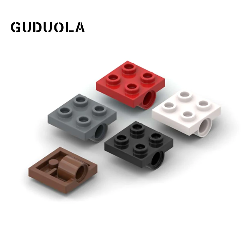 Guduola Special Plate 2x2 with Hole without Underneath Cross Support 2444 Bearing Block Build MOC Parts 50pcs/lot | Игрушки и хобби