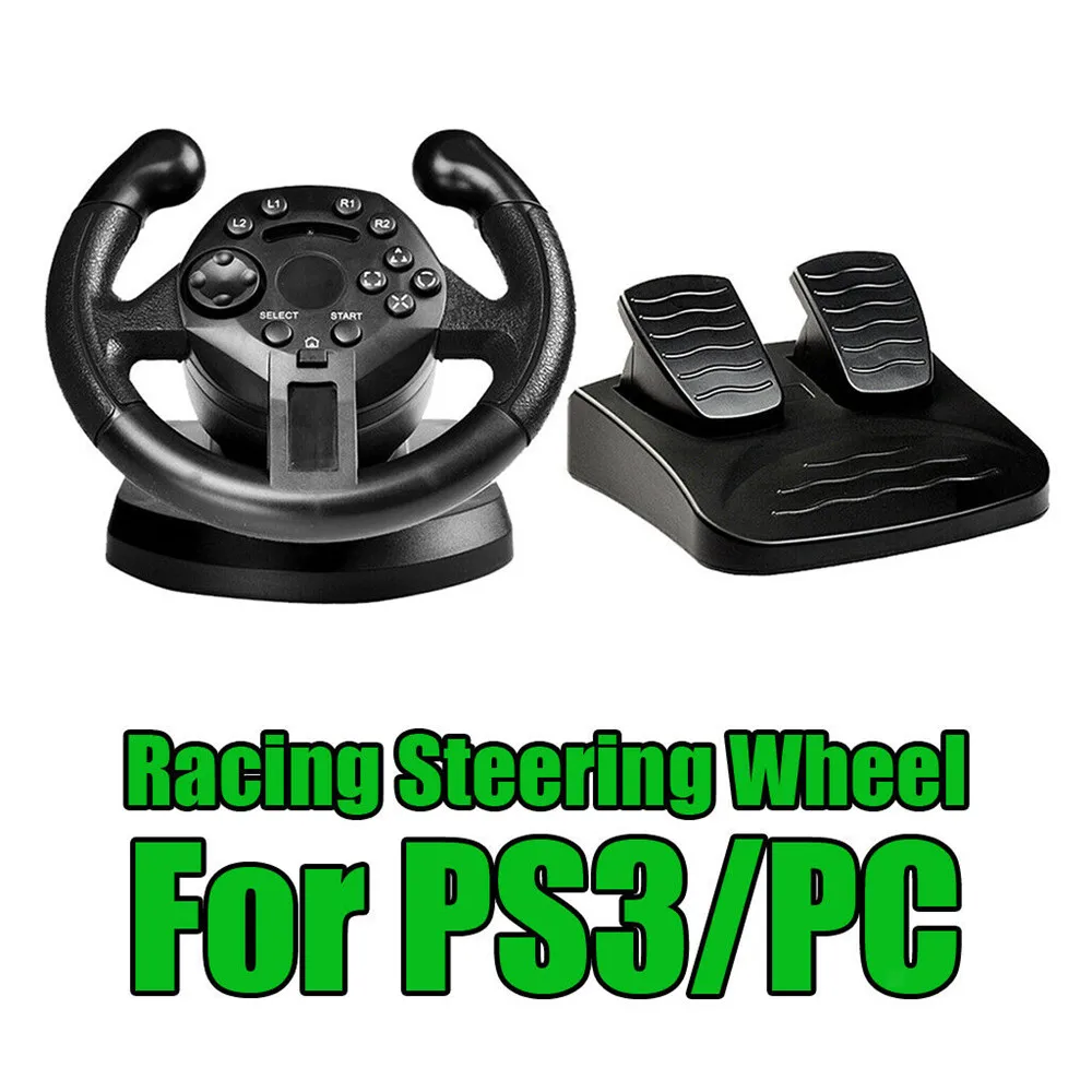 Pc/ps3 Racing Steering Wheel For Sony Playstation 3 Usb Steering Wheel