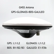 Quatro estrelas-multi-BDS freqüência antena do receptor GNSS RTK GPS GlONASS de navegação por satélite GALILEO BT-300 CORS surve à prova d' água