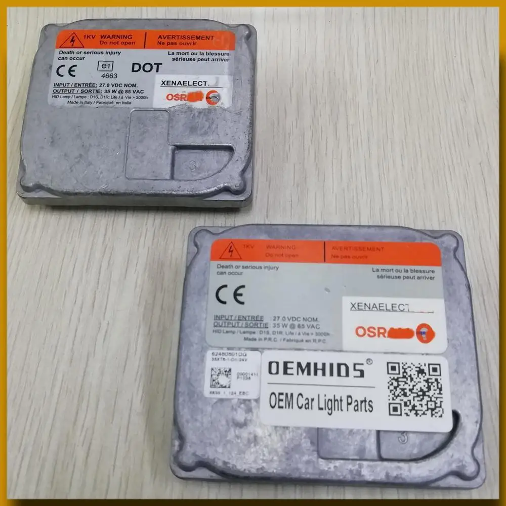 2x xenus camion 24v HID xénon phares dispositif de commande ballast d1s 35w 85v 2x xenus camion 24v HID xénon phares dispositif de commande ballast d1s 35w 85v
