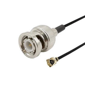 

BNC Male Plug to IPX/U.FL Connector RF Coaxial Coax 1.13 Pigtail Cable for PCI Wifi Card Wireless Router