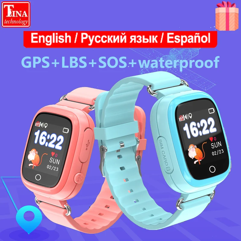 Gps Q90 Smartwatch Сенсорный экран WI-FI позиционирования дети смарт-наручные часы с определением локации PK Q50 Q60 Q80 для малыша безопасный анти-потерянный