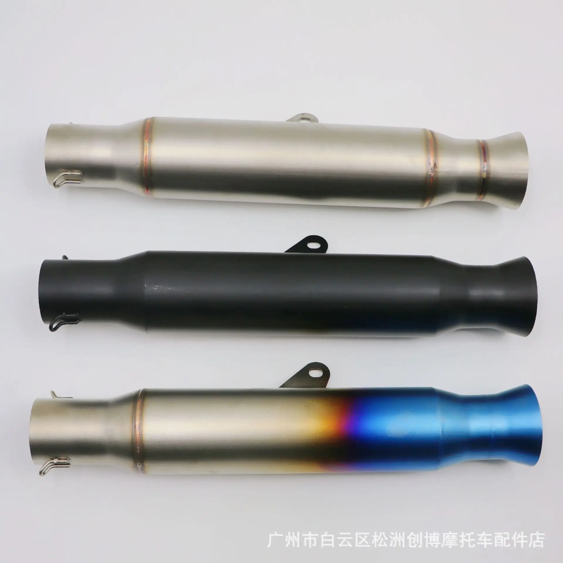

Motorcycle Exhaust tails Pipe Muffler escape moto For CR150 RSV4 RE3ZS400 hp4 race rebel 500 triumph street triple r HP GP