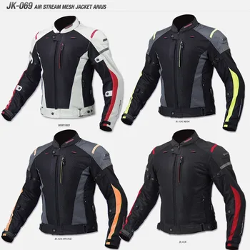 

NEW FOR KOMINE JK-069 Motorcycle jacket mesh breathable racing anti-drop jacket men's riding jackets