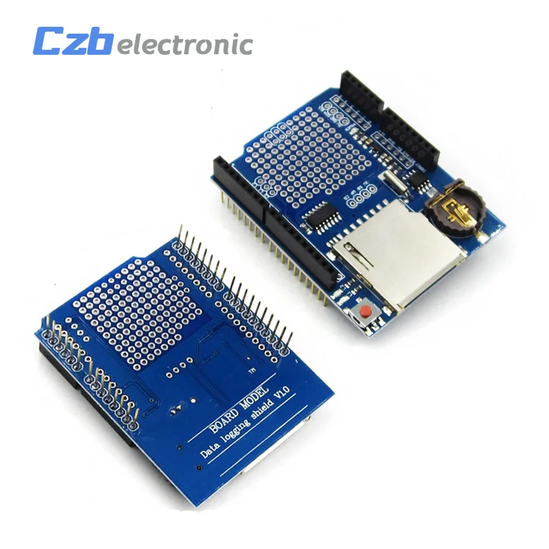 Mini Data Logger Module Logging Shield Module For Arduino For Raspberry Pi Recorder Module Shield V1.0 SD Card 3.3V Regululator