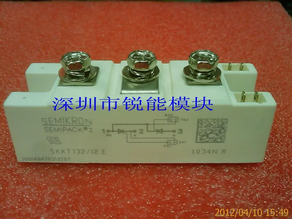 

SCR module / SKKT132 / 16E SKKT132 / 12E--RNDZ