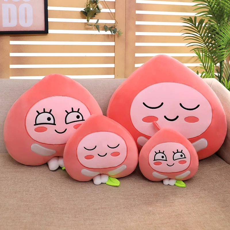 Новая творческая плюшевая игрушка expression fart Подушка-персик Детские кухонные