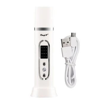 

Ultrasonic Ems Vibration Skin Scrubber Deep Face Cleaning Peeling Shovel Facial Pore Cleaner Acne Wrinkle Remover Face Lifting