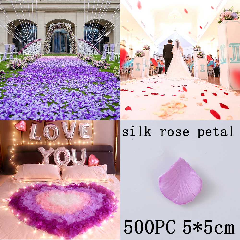 Purple-500PC Рождественские украшения, водонепроницаемый светодиодный гирлянда, Новогодняя гирлянда, сказочное Рождественское украшение, дерево, украшение для свадебной вечеринки - Цвет: Purple-500PC