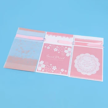 

Candy Cookie Drawstring Bag 50pcs Plastic Snack Candy Birthday Party Wedding Biscuit Cake Bags For Xmas Party Home Decoration