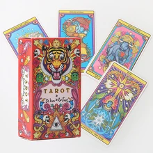 

English New Tarot Card Family Party Essential Card Game Activities Mystery Table Game Multiplayer Party Divination Gift