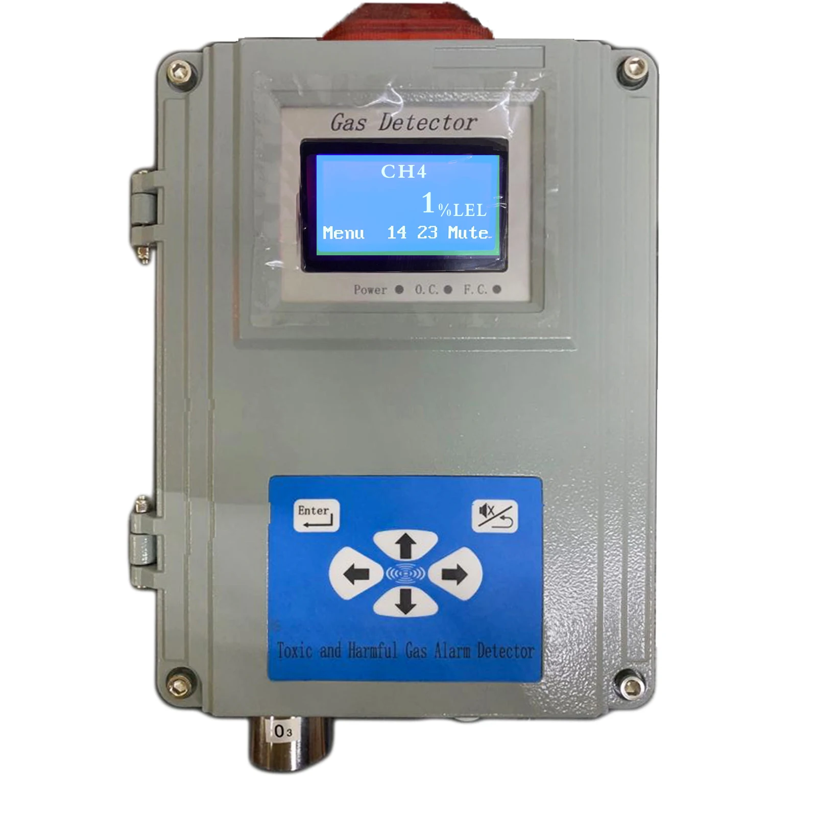 

Factory price AC220V fixed combustible Gas Leak Detector CH4 Sensor