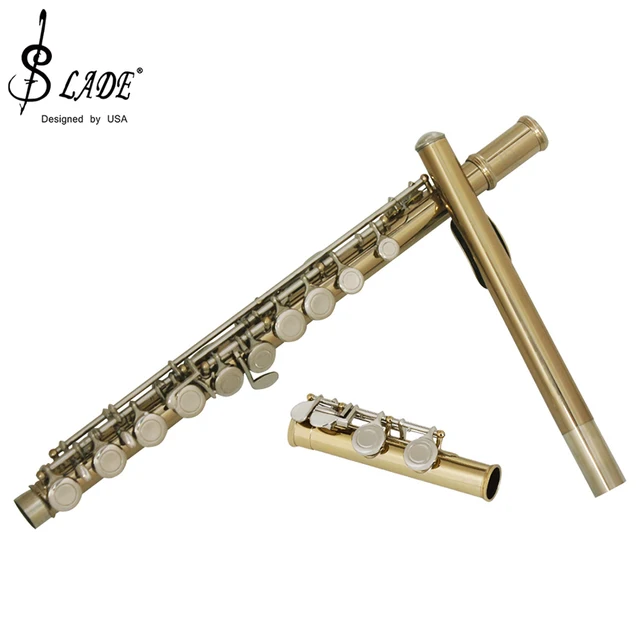 楽天市場】フルート 16穴 木管楽器 Cキー 初心者セット Eメカ付き 白銅