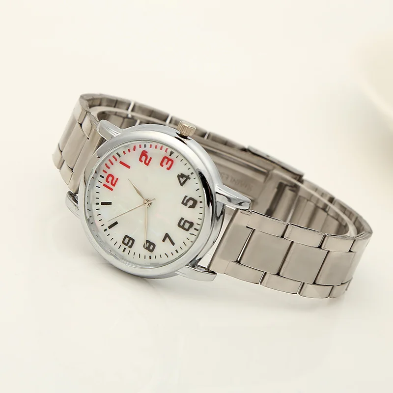 

AliExpress Hot Sales Simple Arab with Numbers Women's Quartz Watch Casual Stainless Steel Watch Band Women's Watch
