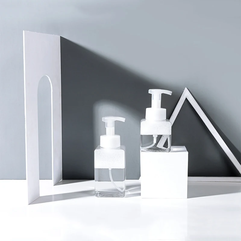 250/400ml Liquid Soap Foam Refillable Bottles Foaming Bottle Jar PET Travel Clear Squeezed Hand Sanitizer Dispenser Bottle 250/400ml Liquid Soap Foam Refillable Bottles Foaming Bottle Jar PET Travel Clear Squeezed Hand Sanitizer Dispenser Bottle
