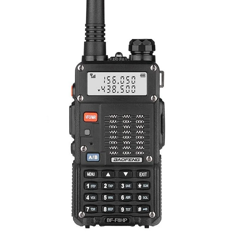 Baofeng BF-F8HP портативная рация УФ двойная секция 144/430 8 Вт Высокая мощность двойной дисплей двойной режим ожидания Civil High power Handstand