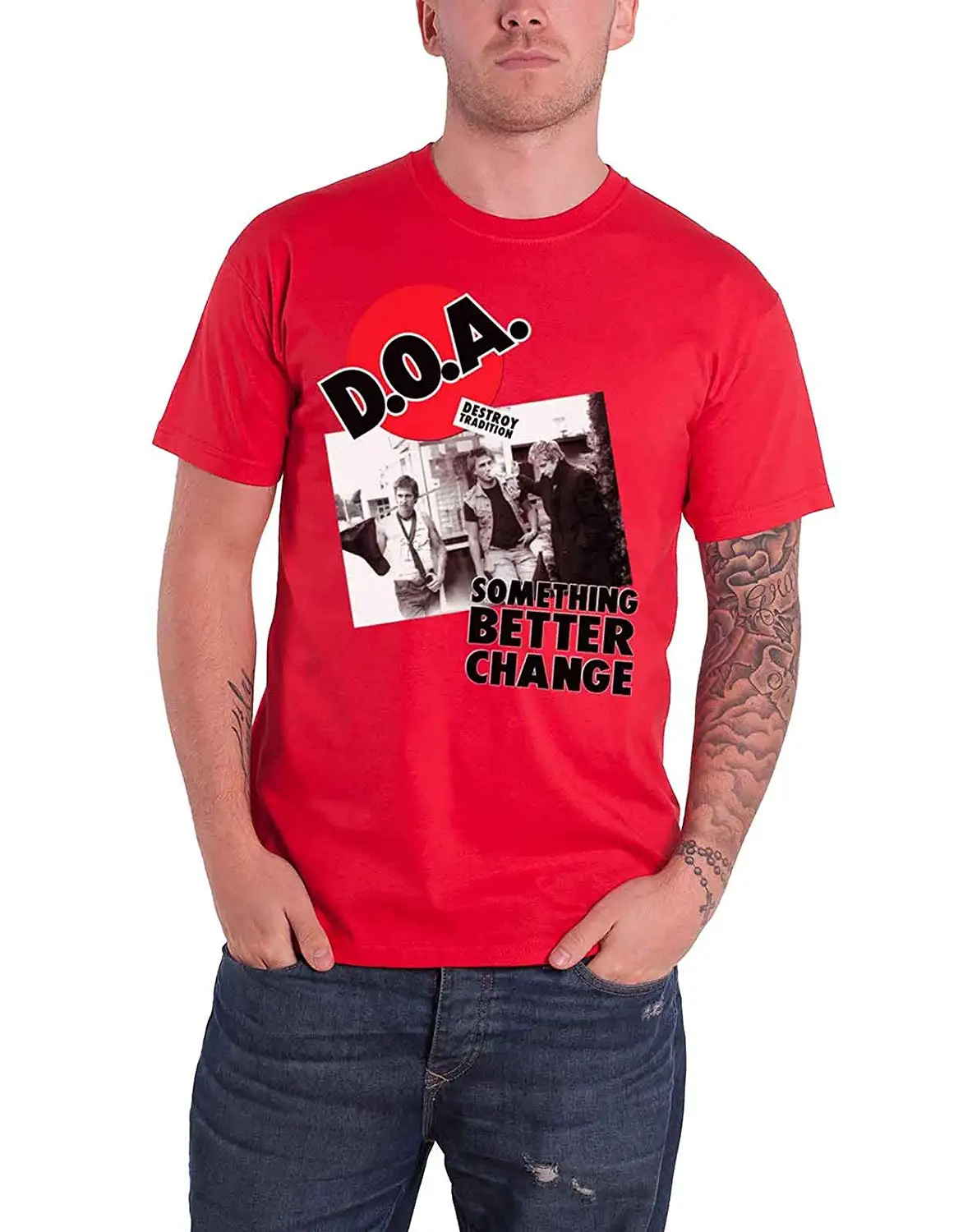 FGHFG T Shirt Something Better Change FGHFG Logo FGHFG Mens Red fghfg-t-shirt-something-better-change-fghfg-logo-fghfg-mens-red