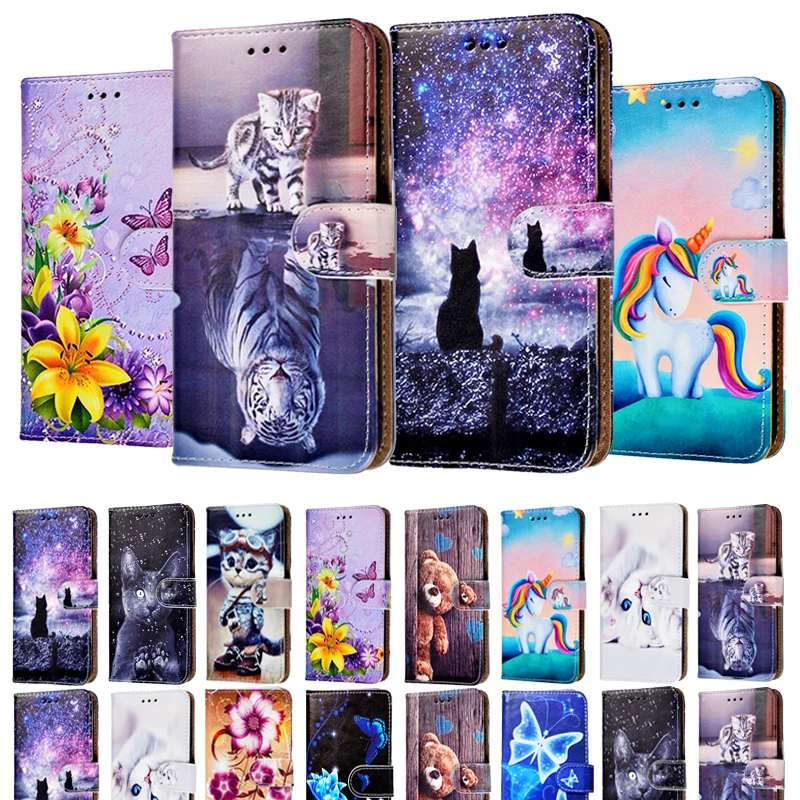 

For Realme C3 Case Flip Wallet Leather Back Cover For Oppo Realme C21 C3 8Pro 8i C25S Y Phone Case Realme 8 Pro Case Cartoon