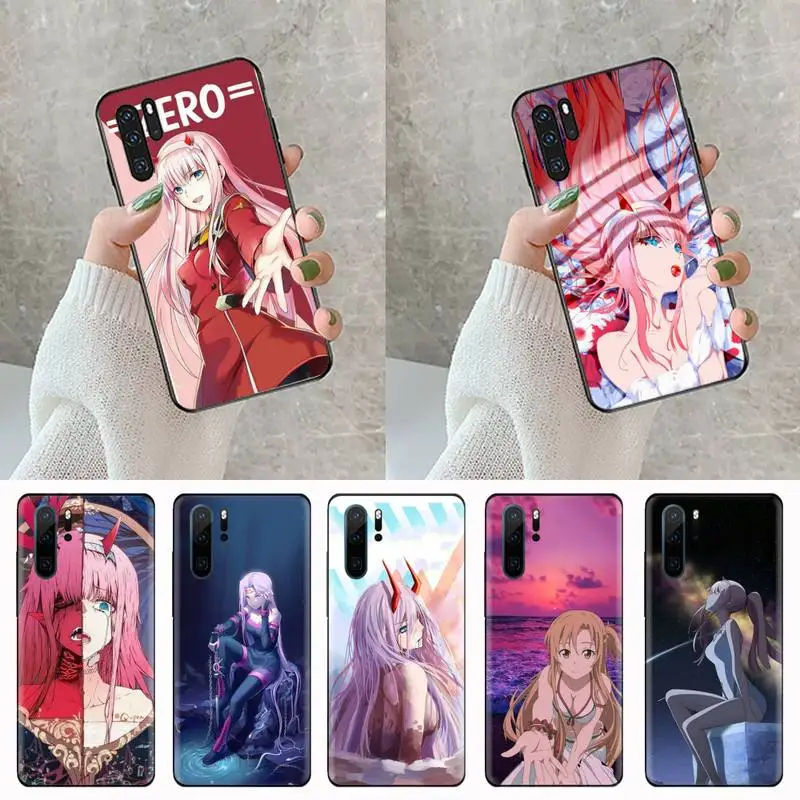 

Zero Two Darling in the FranXX Anime Phone Case For Huawei NOVA 2 2i 2s 3i 4 4e 5 plus P10 lite 20 P20 pro honor10