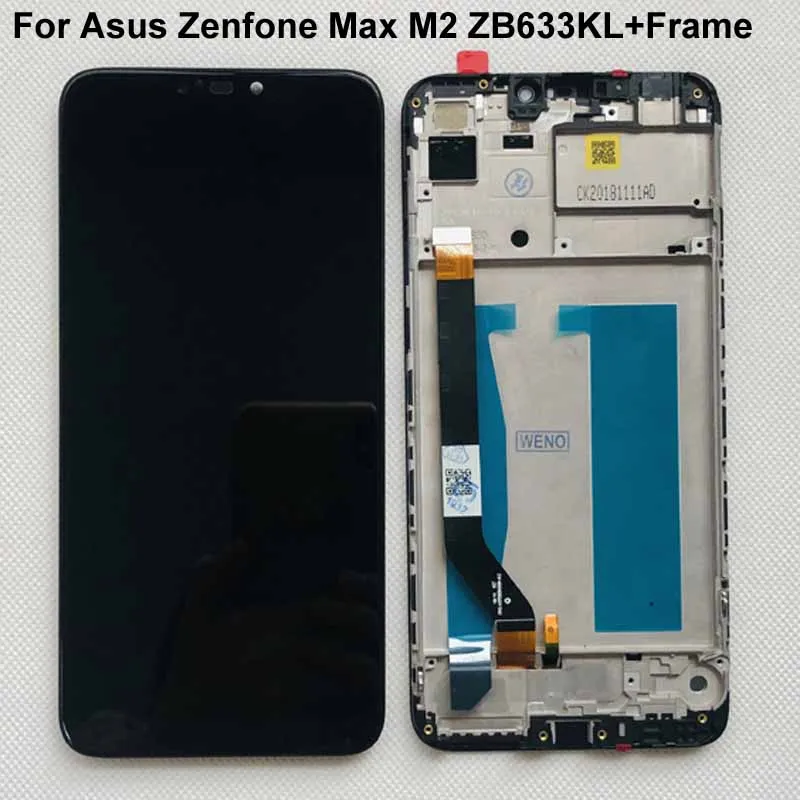 Оригинальный экран для Asus Zenfone Max M2 ZB633KL/ZB632KL X01AD 6 26 дюйма ЖК дисплей + дигитайзер