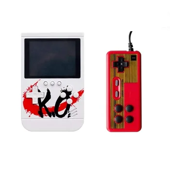 

Handheld Mini Game Console, 3 Inch Screen 300 Classic Integrated Games Retro FC Game Player For Childhood (White)