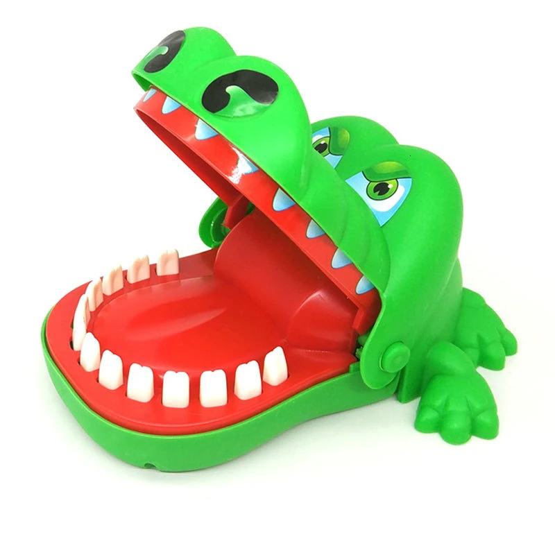 Новинка, новые игрушки, Новые Креативные растения крокодила против зомби, модель, укус рта, пальчиковые игры, забавные приколы, игрушки для детей - Цвет: Big crocodile