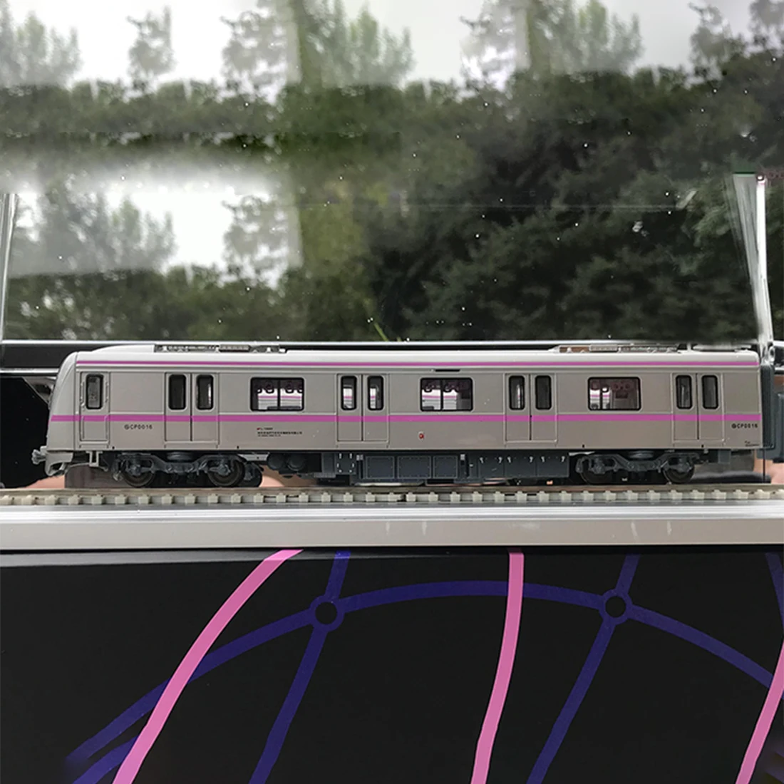 1: 87 поезд метро строительство сцены песок стол поезд модель строительных комплектов-тип A/B/C