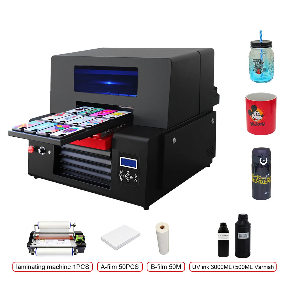 A3 UV Sticker Printer UV DTF Printer UV DTF Film Print and Transfer For
