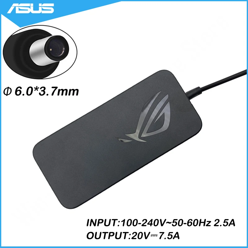 

Зарядное устройство для ноутбука Asus Rog G531GT G731GT FX505GT FX705GT FX505DT FX505DT FX505DU FX705DT FX705DU, 150 Вт