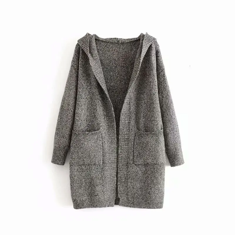

American popular Nieuwe Europese Amerikaanse Mode Aazz42-6110 Dubbele pocket hooded vestur